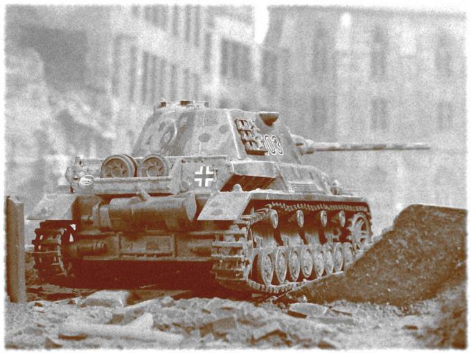средний танк Pz.Kpfw IV Ausf. K (Karl); Франция, лето 1944 года