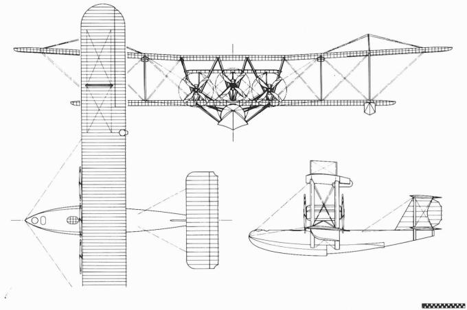 Проект противолодочной летающей лодки Phoenix P.6 Pulex. Великобритания