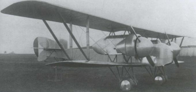 Опытный тяжелый истребитель Ponnier P.1. Франция