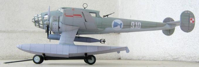 Проект бомбардировщика-торпедоносца и морского разведывательного гидросамолета RWD 22. Польша