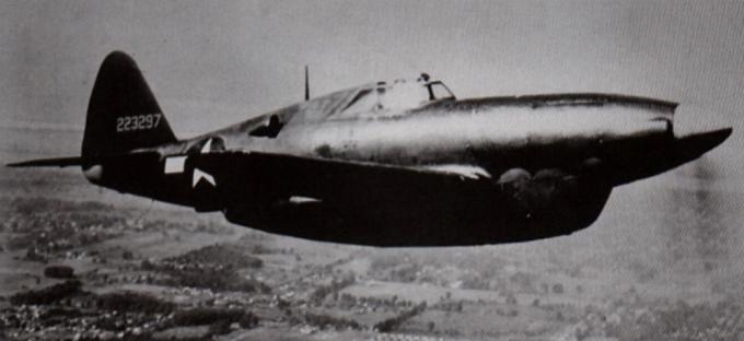 Опытный истребитель Republic (Chrysler) XP-47H. США