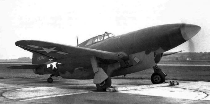 Опытный истребитель Republic (Chrysler) XP-47H. США