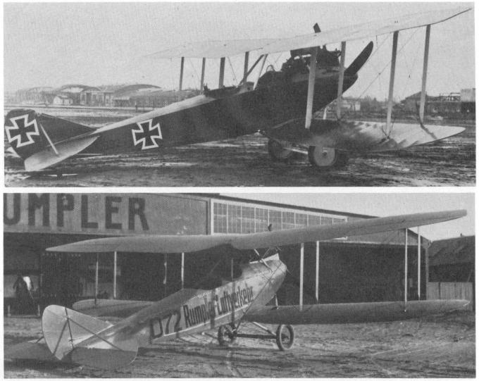 Старые немецкие самолёты сегодня. Многоцелевой самолет Rumpler C.IV