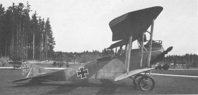 Старые немецкие самолёты сегодня. Многоцелевой самолет Rumpler C.IV