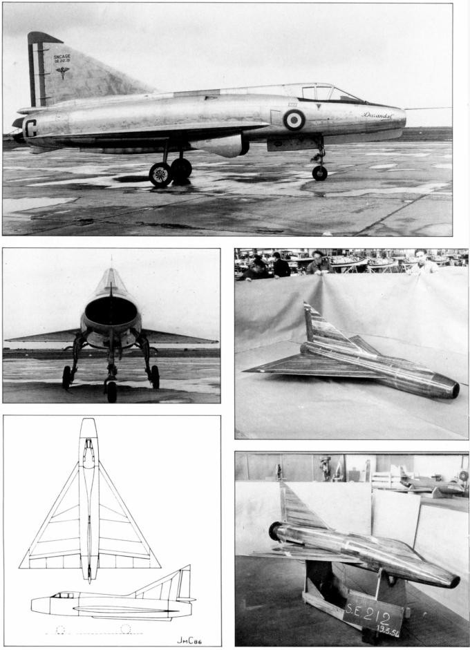 Опытный истребитель SNCASE SE.212 Durandal. Франция Часть 1