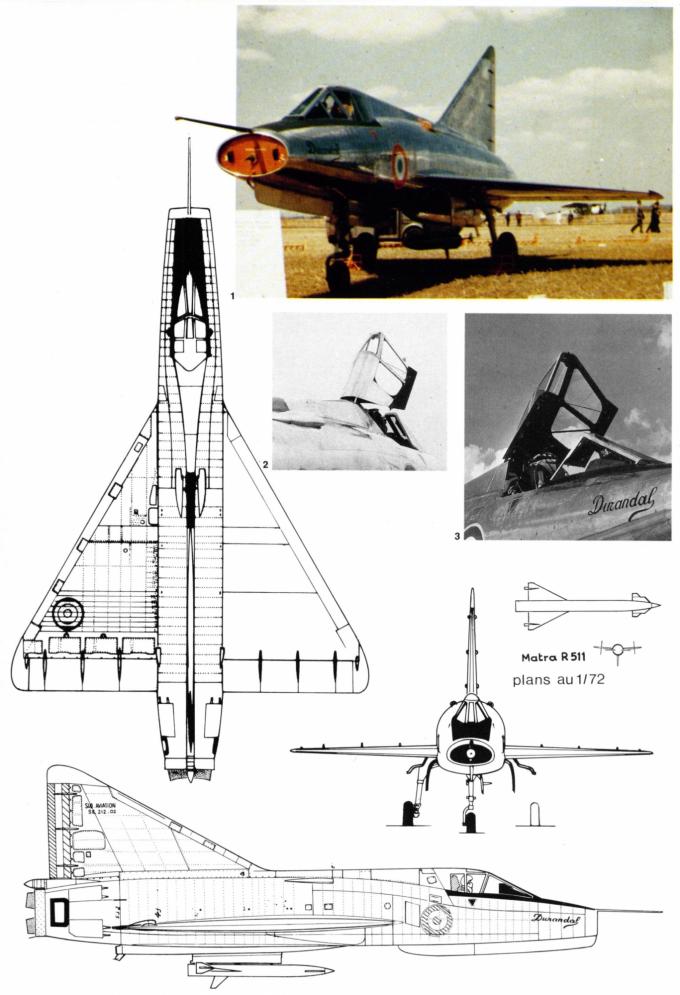 Опытный истребитель SNCASE SE.212 Durandal. Франция Часть 2