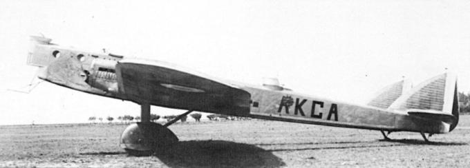 Опытный бомбардировщик и разведчик SPCA III type 30. Франция