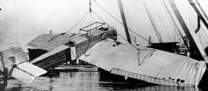 Опытный поплавковый бомбардировщик-торпедоносец SPCA II type 20. Франция
