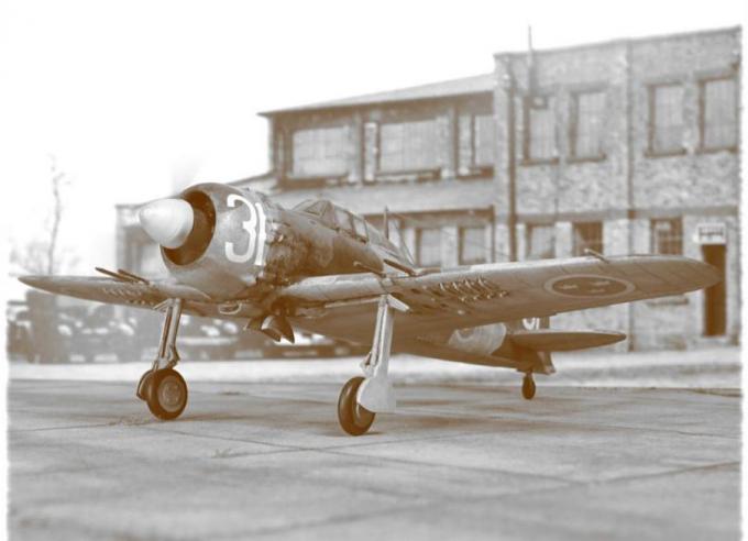 Альтернативные истребители Saab J 19B. Швеция