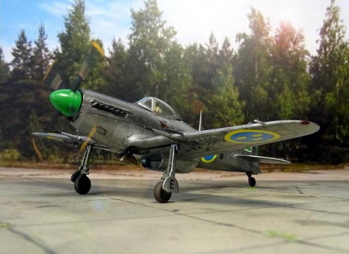 Альтернативные истребители Saab J 19D. Швеция