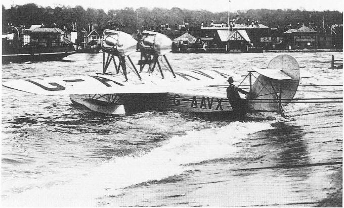 Легкие летающие лодки-амфибии Saunders-Roe A.17 Cutty Sark. Великобритания