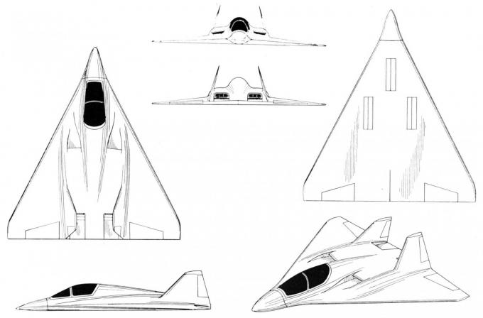 Новейший истребитель-невидимка XST Lockheed. США