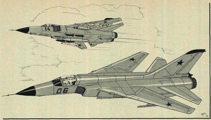 Опытные советские самолеты глазами запада. Ударный самолет Sukhoi Su-19 Fencer (Су-24)