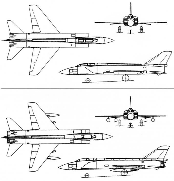 Проект фронтового бомбардировщика Сухой С-6. СССР