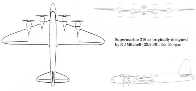 Проекты британских бомбардировщиков спецификации B.12/36. Часть 3