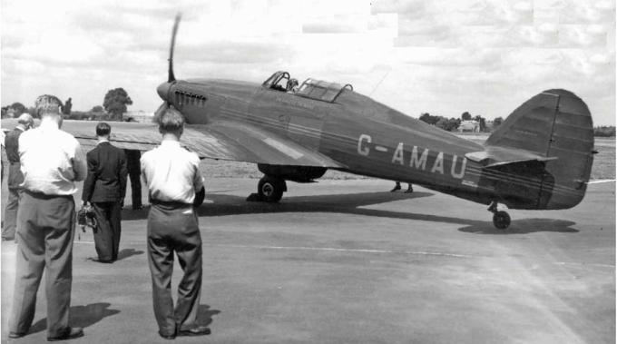 Последний из многих. Истребитель и гоночный самолет Hawker Hurricane (PZ865/G-AMAU) в 1950-60-х годах Часть 2