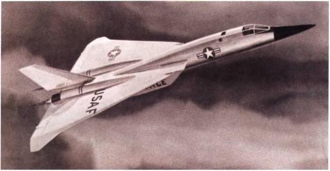 Проект дальнего истребителя-перехватчика North American XF-108 Rapier. США
