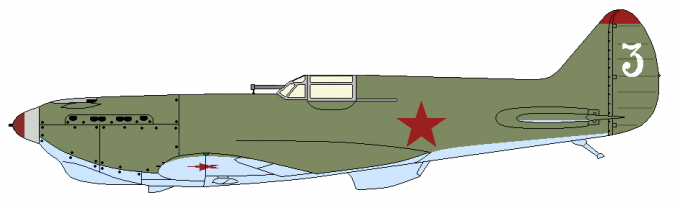 Профиль альтернативных истребителей И-17 из состава ВВС РККА
