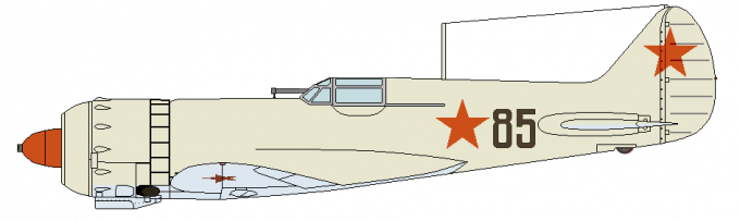 Профиль альтернативного истребителя И-18, финская война