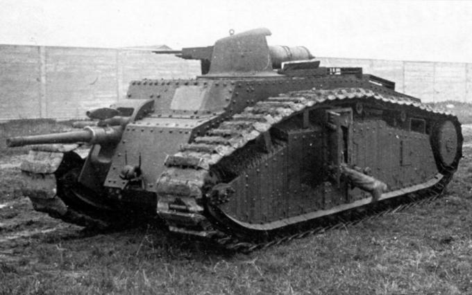 Начало тернистого пути к «боевому танку». Предыстория создания французского тяжелого танка Char B