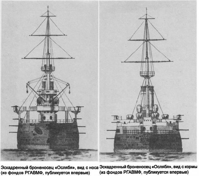 Эскадренные броненосцы типа «Пересвет» Часть 4