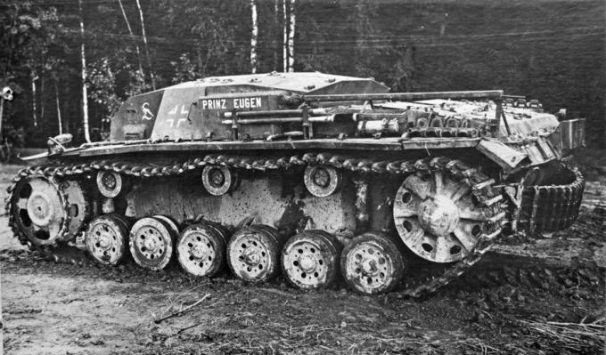 Испытано в СССР. Штурмовая САУ StuG III (Sturmgeschütz III)