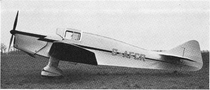 Легкий многоцелевой самолет Miles M.17 Monarch. Великобритания