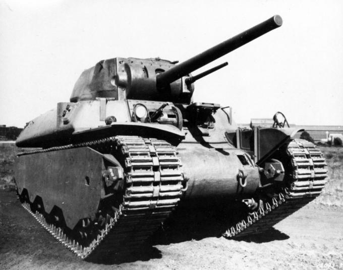 Heavy Tank T1E2 по состоянию на 19 сентября 1941 года
