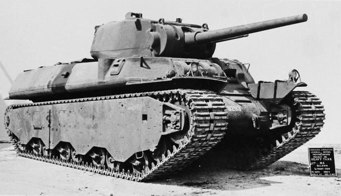 Серийный Heavy Tank M6, август 1943 года