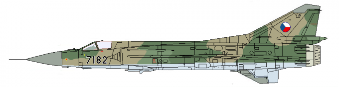Истребитель МиГ-23МЛ; ВВС ЧССР