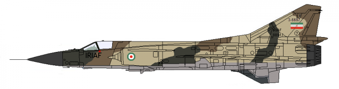 МиГ-23МФ; ВВС Ирана