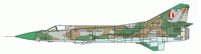 МиГ-23МФ ВВС Перу