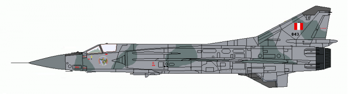 МиГ-23МЛ ВВС Перу