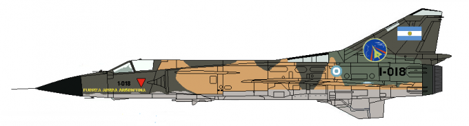 МиГ-23МФ2; ВВС Аргентины