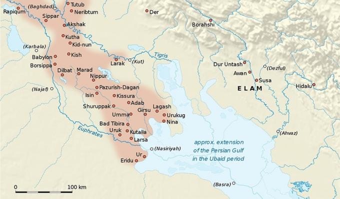 Войны древней Месопотамии. Часть 1. Столетняя война медного века