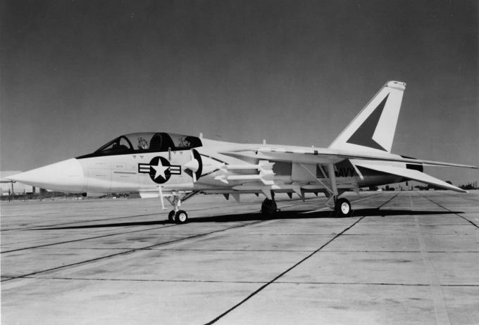 Проект палубного истребителя-перехватчика Vought V-507 Vagabond. США