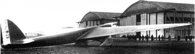 Рекордный самолет Bernard 80 GR. Франция