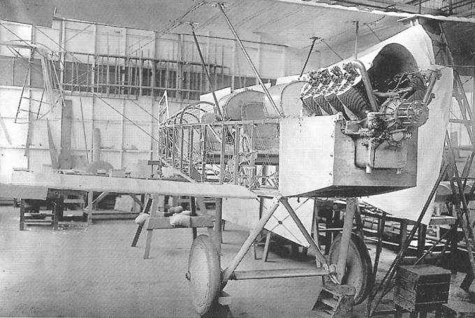 Легкий самолет Boulton-Paul P.9. Великобритания