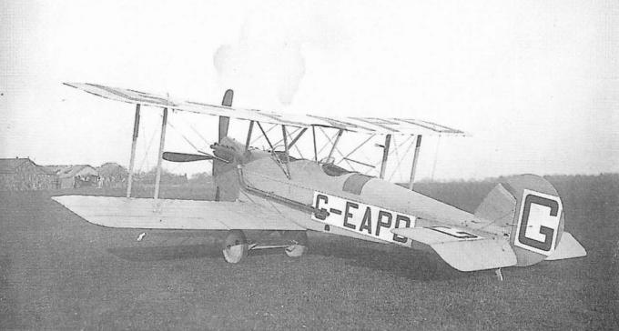 Легкий самолет Boulton-Paul P.9. Великобритания