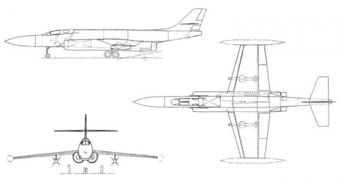 Проекты британских высотных истребителей-перехватчиков 1953-59 годов. Проект истребителя-перехватчика de Havilland D.H.117