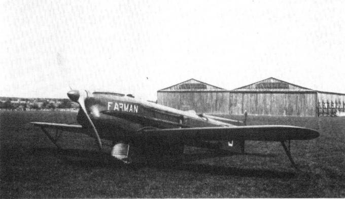 Гонки 1933 года на кубок Дётч-де-ла-Мёрт Часть 3 Гоночные самолеты Farman F 370 и F 380