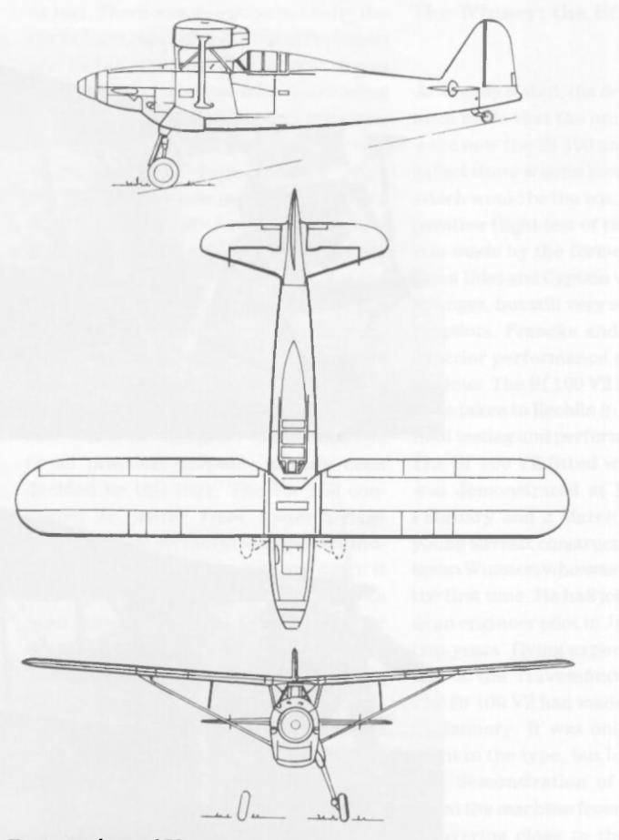 Опытный истребитель Focke-Wulf FW 159. Германия