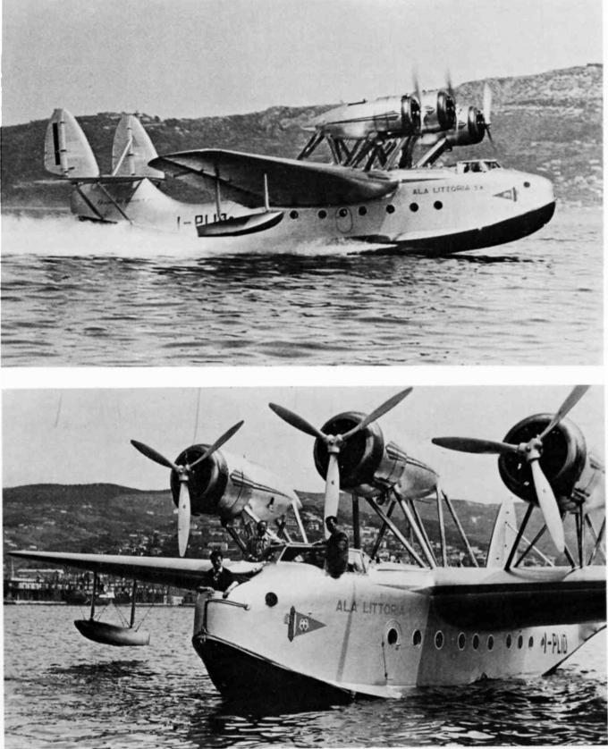 Пассажирская летающая лодка Macchi C.100. Италия