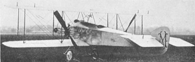 Опытный истребитель-разведчик Mann & Grimmer M.1. Великобритания