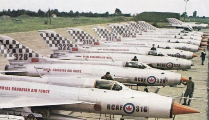 Красные ястребы. История применения истребителей МиГ-21 в составе Королевских ВВС Канады. Часть 2