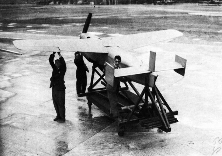 Самолёт-снаряд Miles «Hoopla-Projekt». Великобритания
