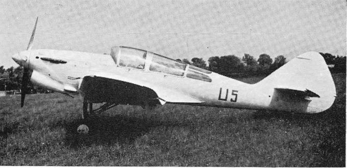Экспериментальный самолет и учебно-тренировочный самолет для повышенной летной подготовки Miles M.9 Kestrel. Великобритания