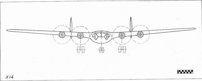 Проекты самолетов X-серии компании Miles Aircraft. Проект X.14. Великобритания