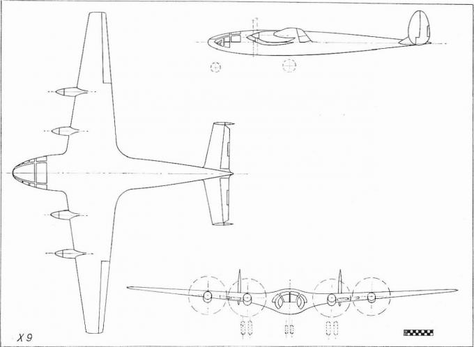 Проекты самолетов X-серии компании Miles Aircraft. Проекты X.4-X.10. Великобритания