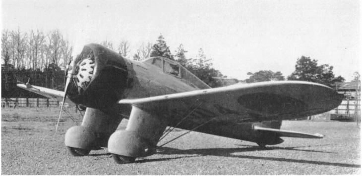 Опытный истребитель Nakajima Ki-11 (中島 キ11). Япония